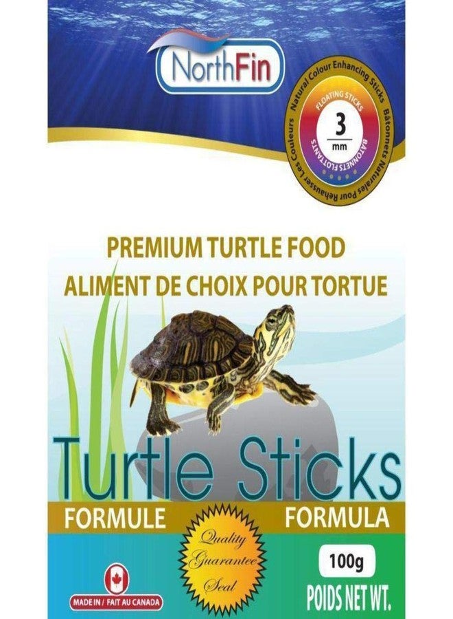 Northfin Turtle Sticks, 3 mm Floating Sticks, 100 g - Image 1